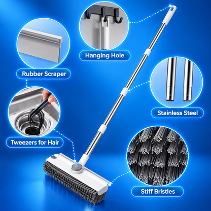 Floor Scrub Brush 3 in 1